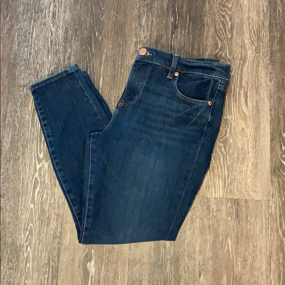 Dark Wash Skinny Legging Denim